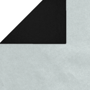 Duo Color - Kraft Zwart/zilver metallic