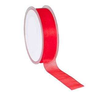 Ribbon "Organza"  - Rough Red