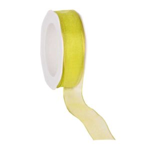 Wired Organza - Grass Green