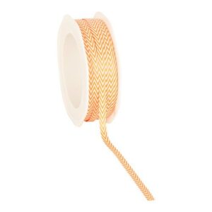 Ribbon "V-stripe" - Sweet Orange
