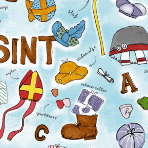 Sint on the move- rol 200 meter