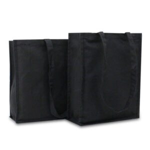 Canvas tassen "Premium" - Zwart