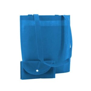 Non woven Vouwtas - Blauw