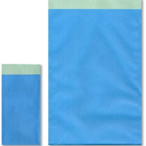 Cadeauzakje – Duo color Blauw/Mint