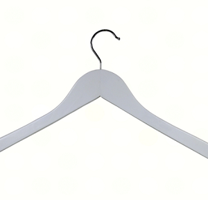 Blouse / hanger WIT knik inkeping 43cm