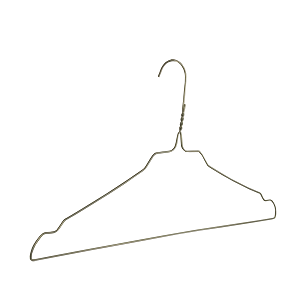 Draad/stomerijhanger 2,2mm met hals 40cm