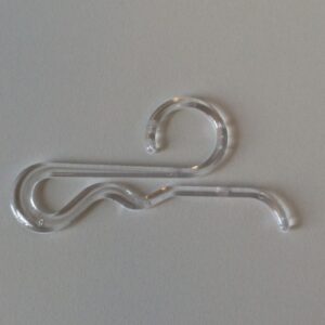 Sokkenclip transparant 10 stuks