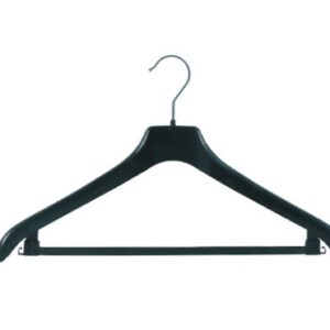 Hanger zwart NF44 met broeklat 44cm