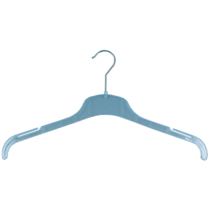 Hanger transparant 33cm vlak 450 stuks