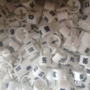 Collectie-serie MINI wit nummer 1-100