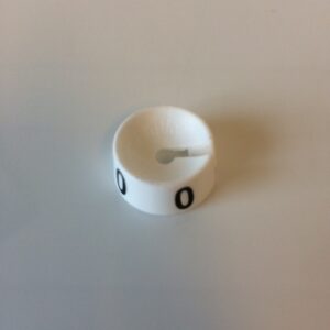 MB wit/zwart 0 voor op kledinghanger