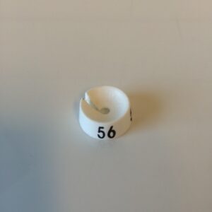 MB wit/zwart 56 voor op kledinghanger
