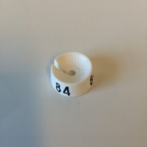 MB wit/zwart 84 voor op kledinghanger