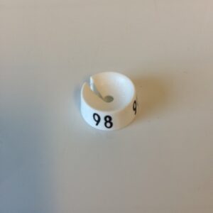 MB wit/zwart 98 voor op kledinghanger