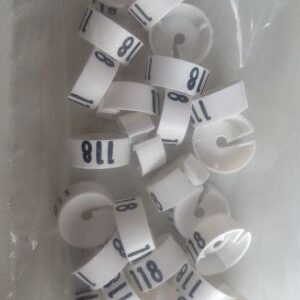 MB wit/zwart 118 voor op kledinghanger