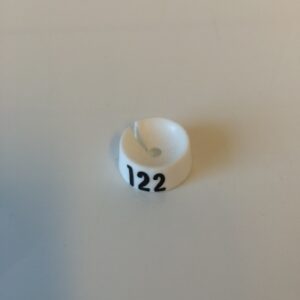 MB wit/zwart 122 voor op kledinghanger