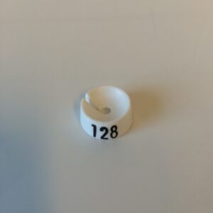 MB wit/zwart 128 voor op kledinghanger