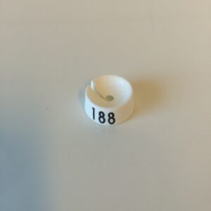 MB wit/zwart 188 voor op kledinghanger