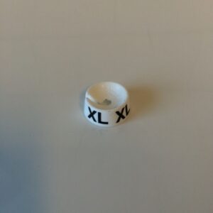 MB wit/zwart XL voor op kledinghanger