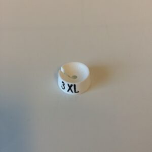 MB wit/zwart 3XL voor op kledinghanger