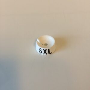 MB wit/zwart 5XL voor op kledinghanger