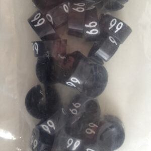 MB zwart/wit 66 voor op kledinghanger