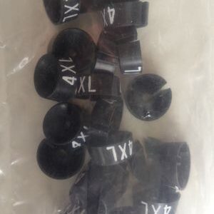MB zwart/wit 4XL voor op kledinghanger