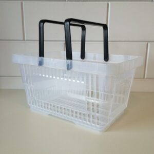 Winkelmandje transp 2 handgrepen 22liter