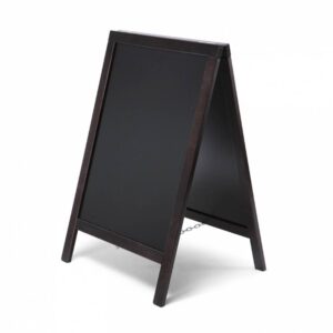 Krijtstoepbord zwart bxh 55x85 cm