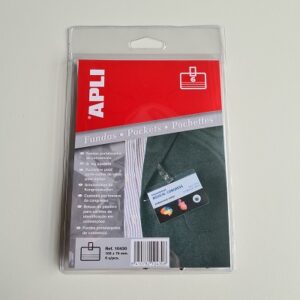 Badge met clip - 6 pockets met 6 clips
