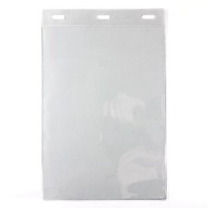 Badgehouder 150x214mm voor clip/lanyard