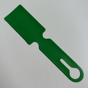 Kofferlabel 55x230mm groen 250 stuks