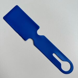 Kofferlabel 55x230mm blauw 250 stuks