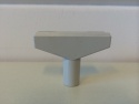T-stuk 60 mm grijs voor profiel-1