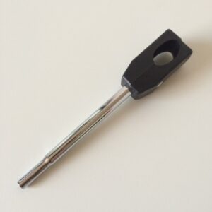 Buisklem met buis 16cm voor ovale buis