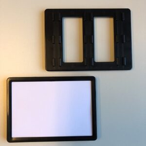 Prijskaartraam A6 148x105mm zwart