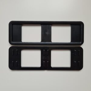 Prijskaartraam 210x59mm zwart