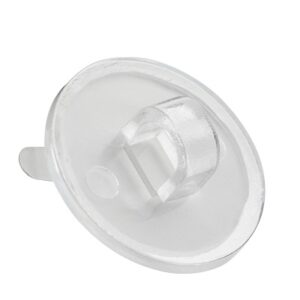 Kleefoogje 20 mm transparant 100 stuks