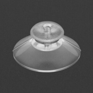 Zuignap transp 30 mm zonder haak 100stuk