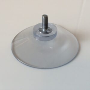 Zuignap 50mm met draad M4 x 10mm lengte
