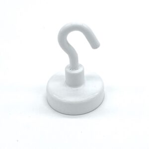 Plafondmagneet met haak wit 25 mm 4 kg