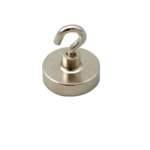 Plafondmagneet met haak zilver 25mm 18kg