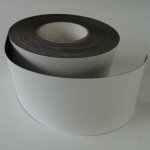 Magneetband wit rol 10 meter breed 100mm