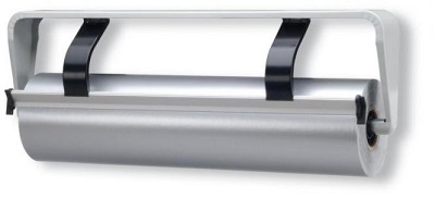Papierafroller grijs 40cm ondertafel cpl