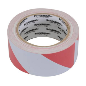 Markeertape rood/wit veiligheidsmarkerin