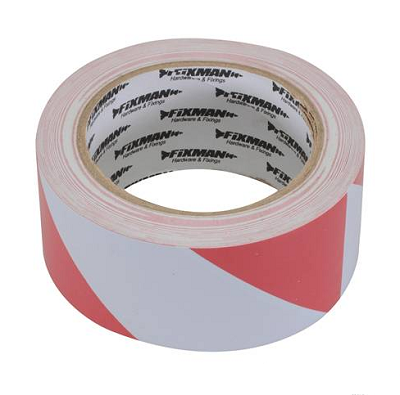 Markeertape rood/wit veiligheidsmarkerin