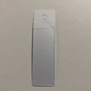 Hoes 32x110mm wit+transparant 100 stuks