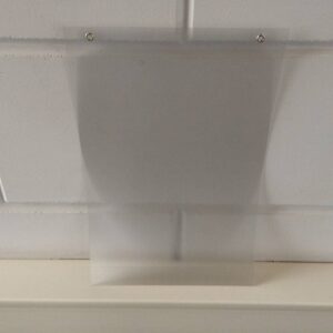 Prijskaarthoes vertikaal voor 297x420 mm