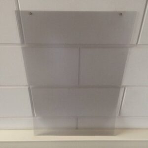 Prijskaarthoes vertikaal voor 700x1000mm