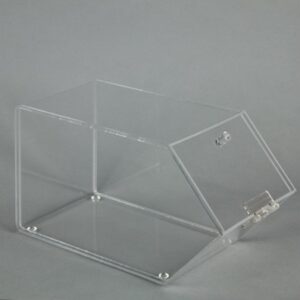 Acryl box 1 vak met deksel